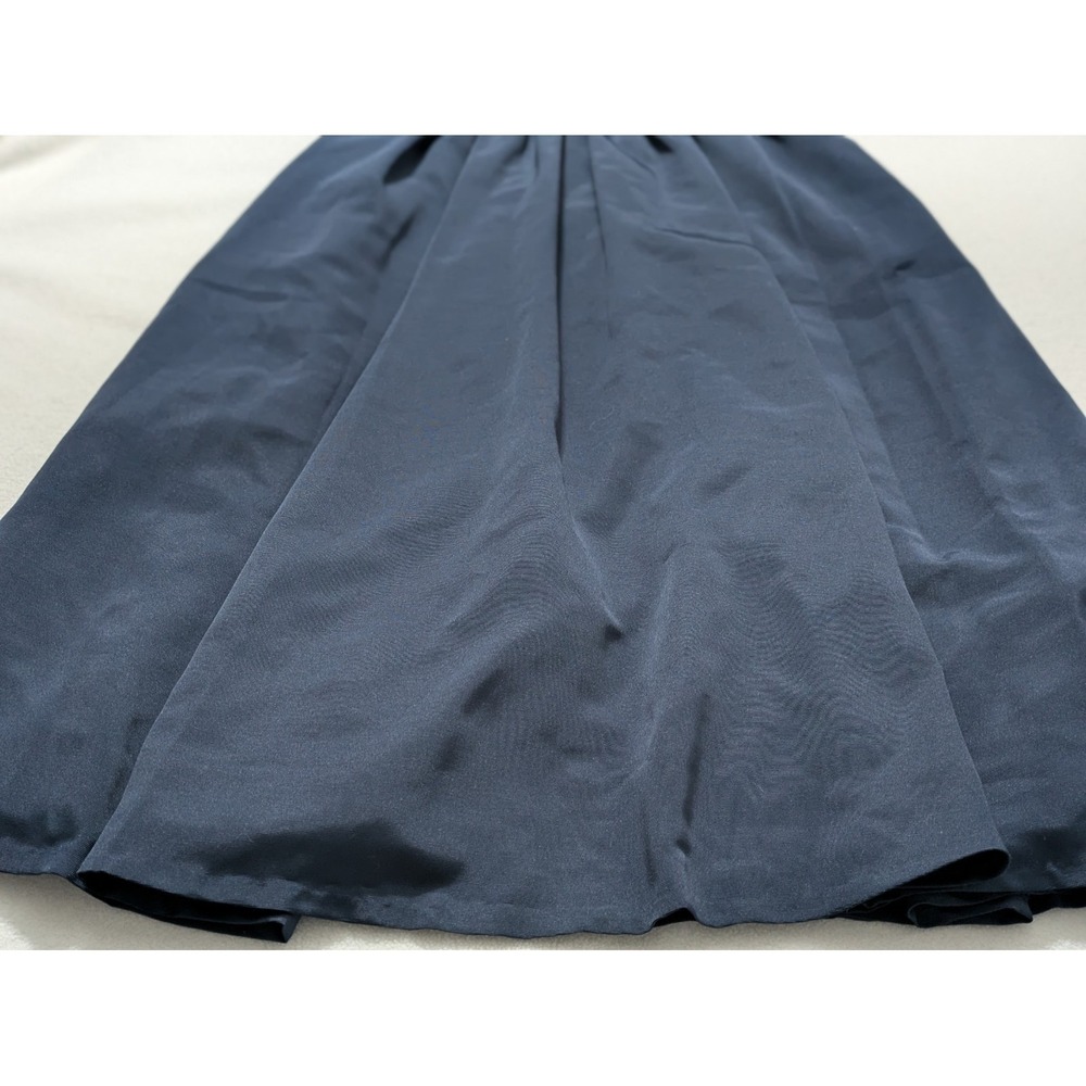 Jenny Yoo Regina Dress in Navy Blue, size 2 with detachable sleeves Formal Midi - Picture 8 of 16